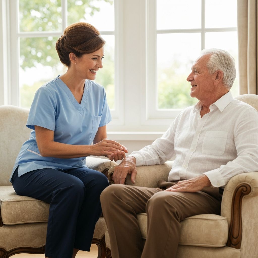 Caregiver and client